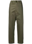 Sofie D'hoore Super Poplin Trousers - Green