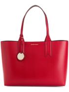 Emporio Armani Charm-detail Tote - Red