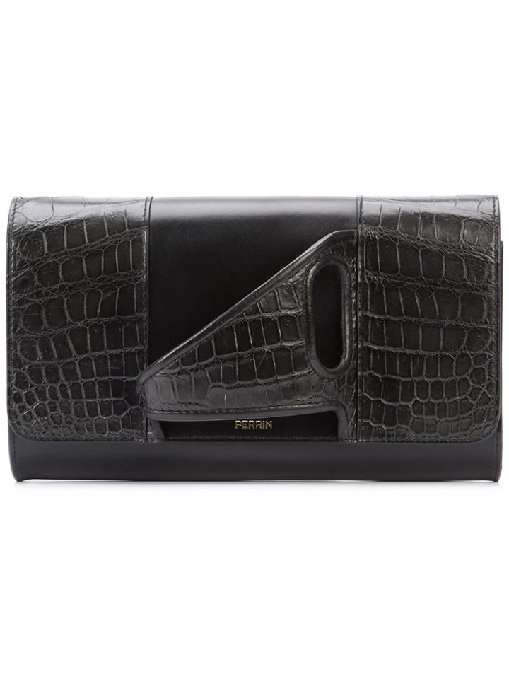 Perrin Paris Glove Insert Clutch Bag - Black