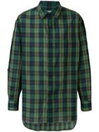 Lanvin Casual Checked Shirt - Green