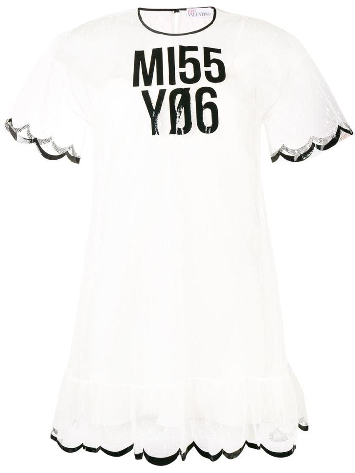 Red Valentino Qr0va8051gka03 - White