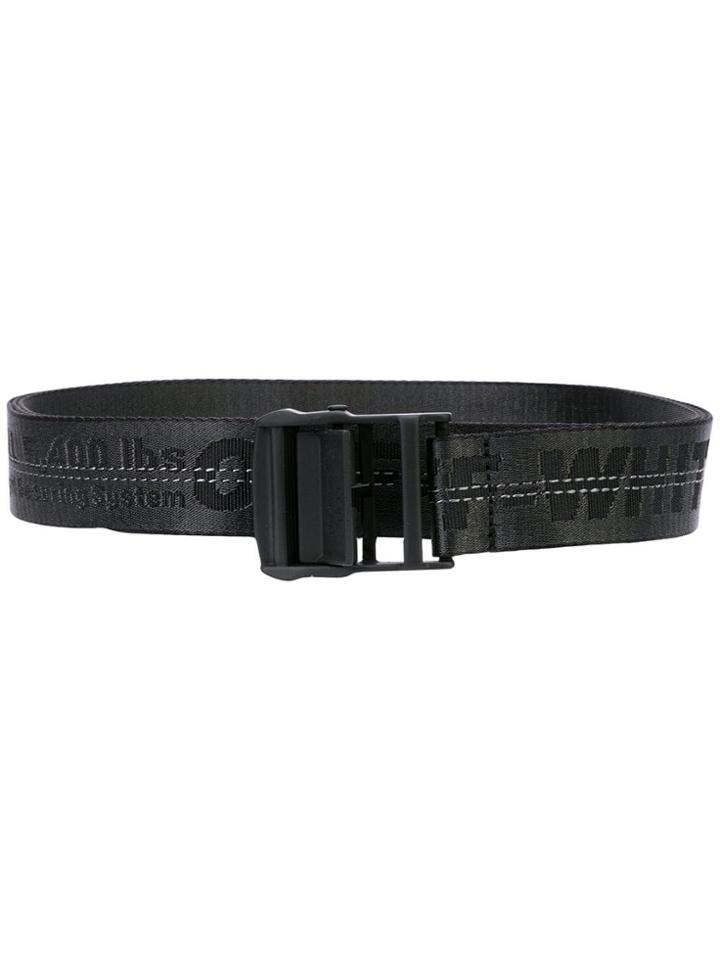 Off-white Branded Industrial Belt - Black