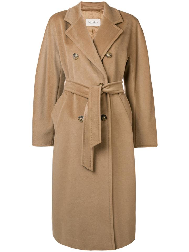 Max Mara 101801 Coat - Nude & Neutrals