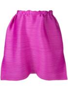 Pleats Please By Issey Miyake Pleated Mini Skirt - Pink