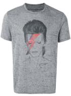 John Varvatos Star Usa - David Bowie Print T-shirt - Men - Cotton/polyester - S, Grey, Cotton/polyester