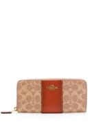 Coach Colour-block Wallet - Neutrals