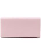 Longchamp Flap Continental Wallet - Pink & Purple