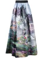 Alice+olivia Alexa Full Skirt, Women's, Size: 10, Polyester