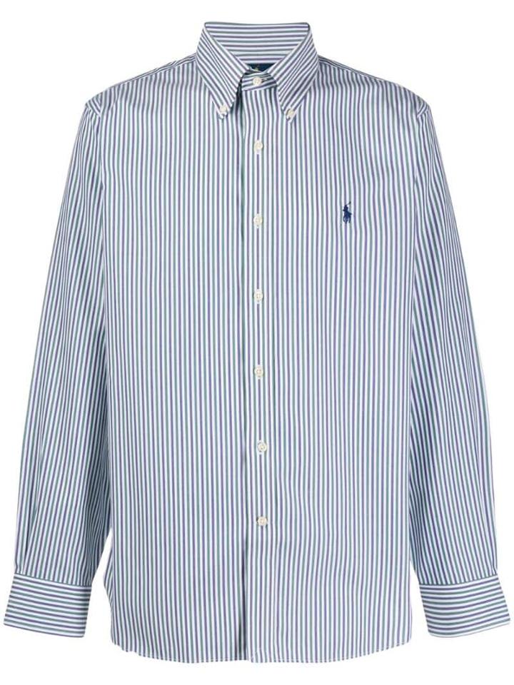 Polo Ralph Lauren Cotton Striped Shirt - White