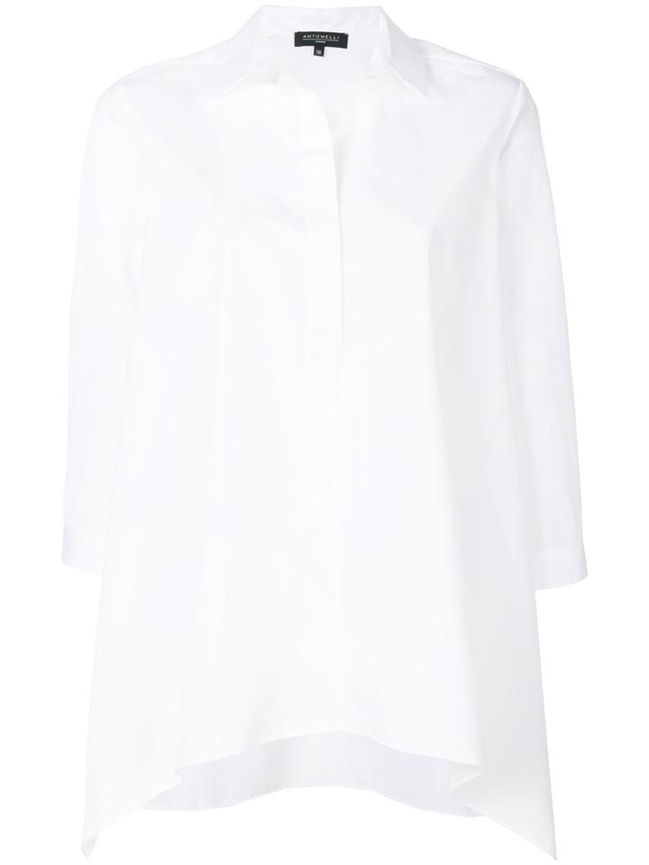 Antonelli Henley Shirt - White