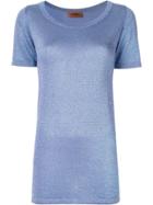 Missoni Vanise Lame T Shirt - Blue