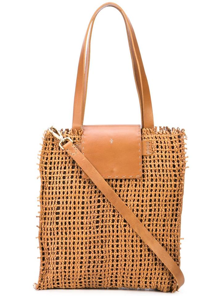Henry Beguelin Mimosa Tote Bag - Brown