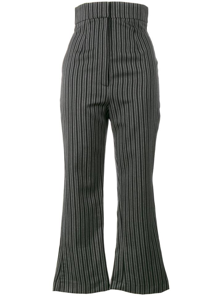 Jacquemus Le Corsaire Trompette High Waist Trousers - Grey