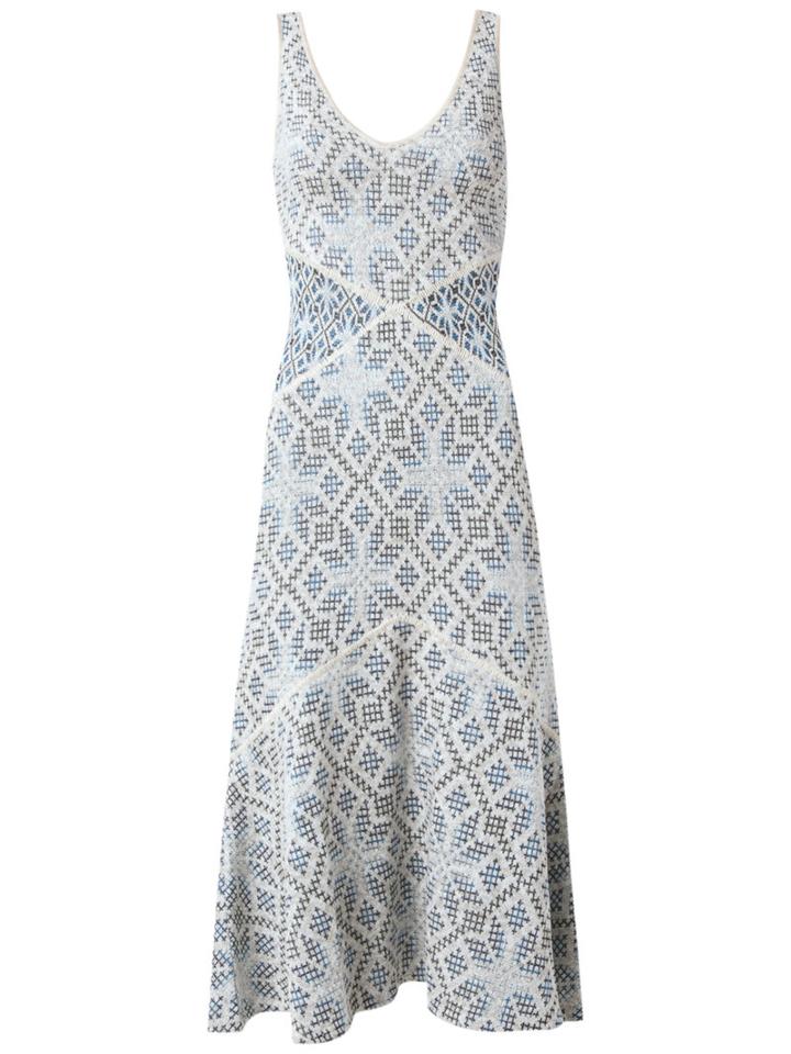 Cecilia Prado - Midi Knit Dress - Women - Acrylic/polyamide/viscose - Pp, White, Acrylic/polyamide/viscose