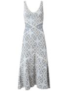 Cecilia Prado - Midi Knit Dress - Women - Acrylic/polyamide/viscose - Pp, White, Acrylic/polyamide/viscose