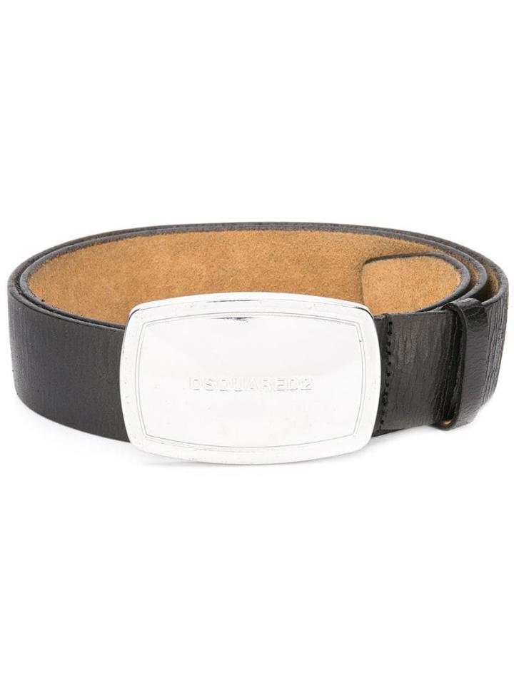 Dsquared2 Signature Logo Belt - Black