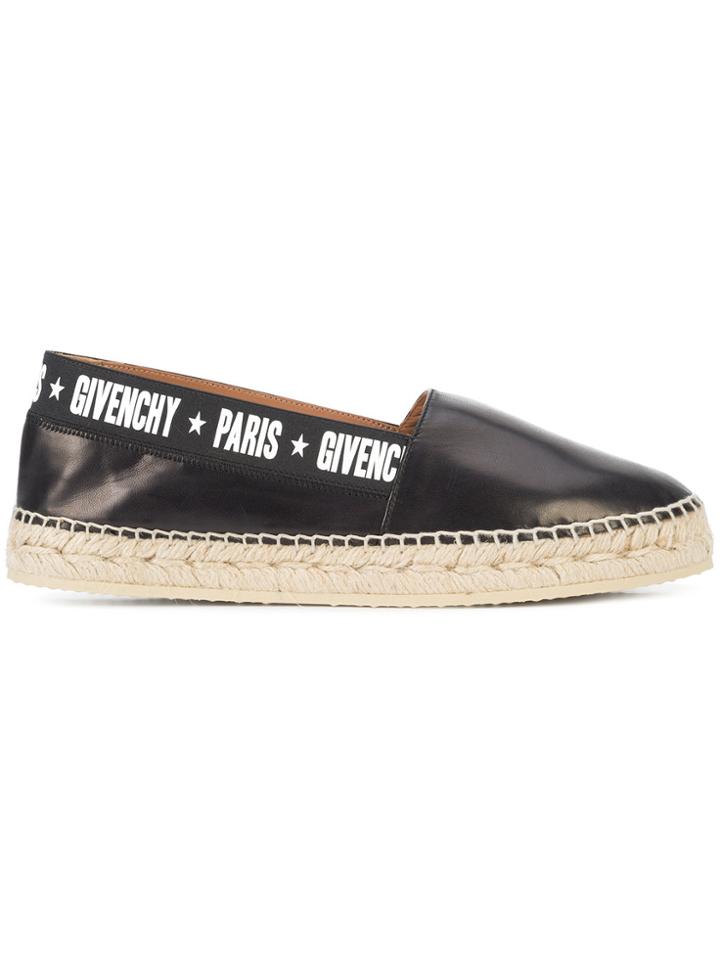 Givenchy Printed Espadrilles - Black