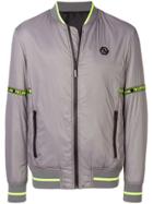 Philipp Plein Padded Bomber Jacket - Grey