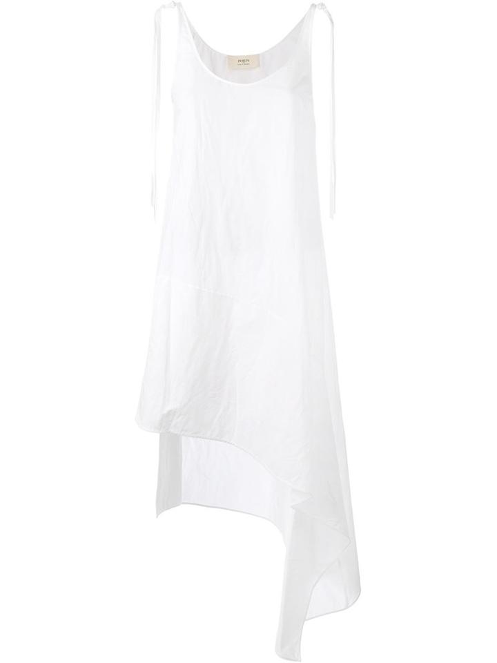 Ports 1961 Asymmetric Shoulder Tie-straps Dress