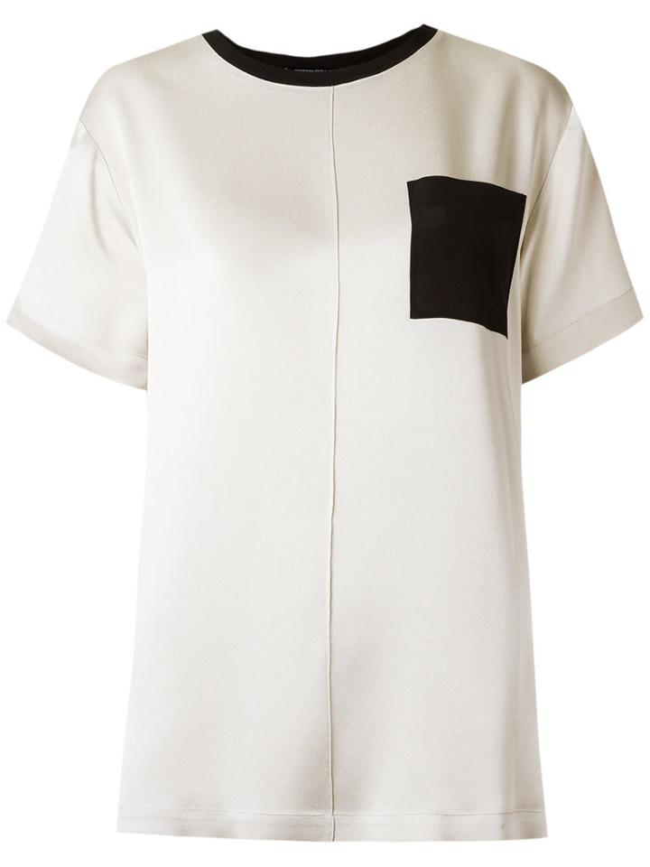 Reinaldo Lourenço - Chest Pocket Top - Women - Acetate - 36, White, Acetate