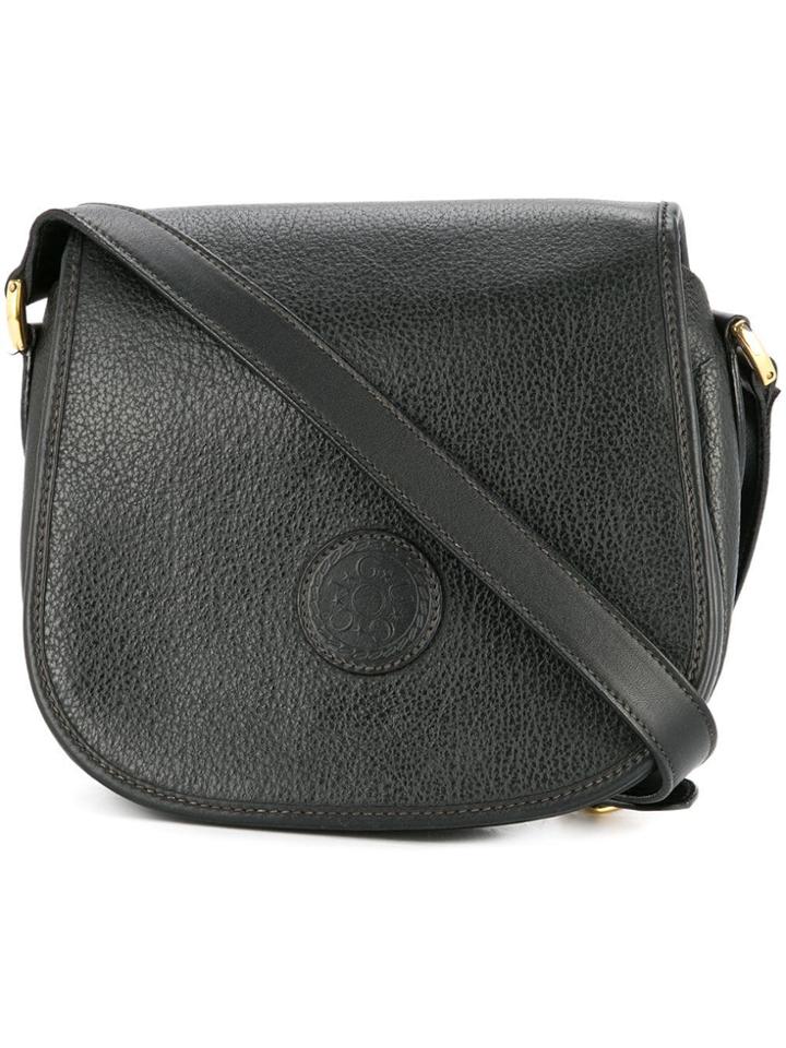 Gucci Vintage Logo Mini Shoulder Bag - Black