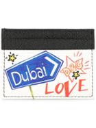 Dolce & Gabbana Dubai Graffiti Print Cardholder - White
