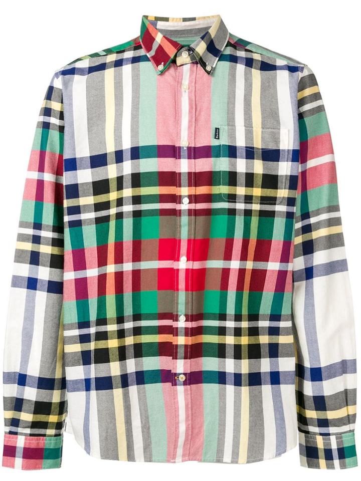 Barbour Highland Check Shirt - White