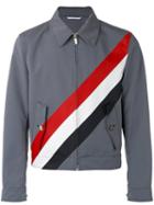 Thom Browne - Coated Checked Jacket - Men - Cotton/polyester - 2, Blue, Cotton/polyester