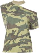 Rta Axel Camouflage T-shirt - Green