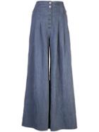 Ulla Johnson Reid Palazzo Pants - Blue