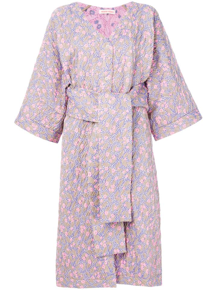 Henrik Vibskov Yes Coat - Pink & Purple
