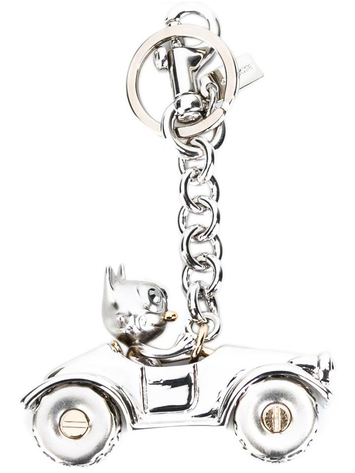 Coach Felix Charm, Women's, Metallic, Metal (other)