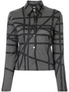 Hermès Pre-owned Logo Ribbon Polo Shirt - Grey
