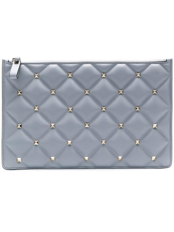 Valentino Valentino Garavani Quilted Pouch - Grey