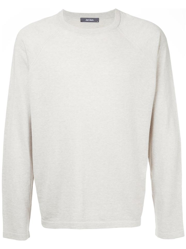 Jac+ Jack Loose Fit Sweater - Grey