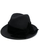 Ca4la Side Bow Hat - Black