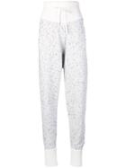 Alessandra Rich Knitted Track Pants - White