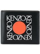 Kenzo Square Logo Bifold Wallet - Black
