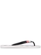 Mc2 Saint Barth Checked Flip Flops - Black