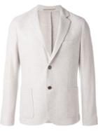 Eleventy Classic Casual Blazer, Men's, Size: 48, Nude/neutrals, Cotton/linen/flax
