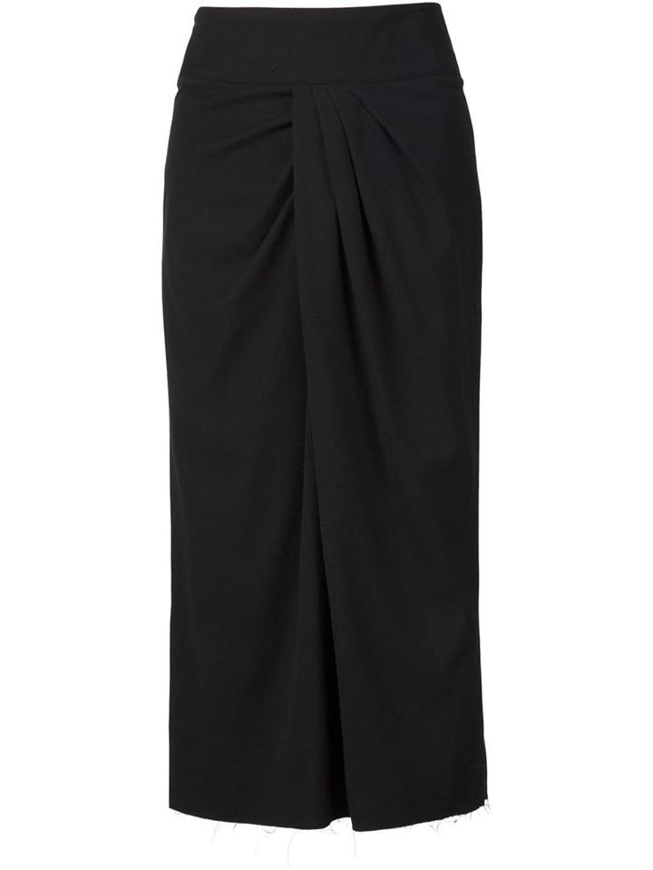 Alexandre Plokhov Twisted Front Skirt