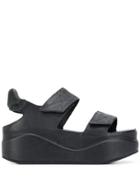 Del Carlo Chunky Platform Sandals - Black