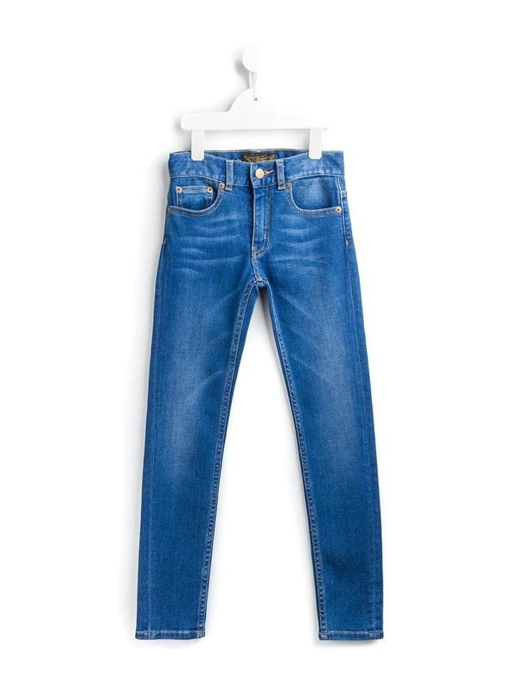 Finger In The Nose Classic Slim Jeans, Boy's, Size: 12 Yrs, Blue