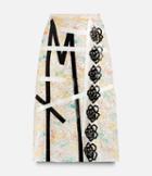Christopher Kane Lace Embroidered Mini Skirt