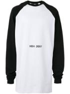 Hood By Air Overnight Raglan, Men's, Size: Medium, White, Cotton