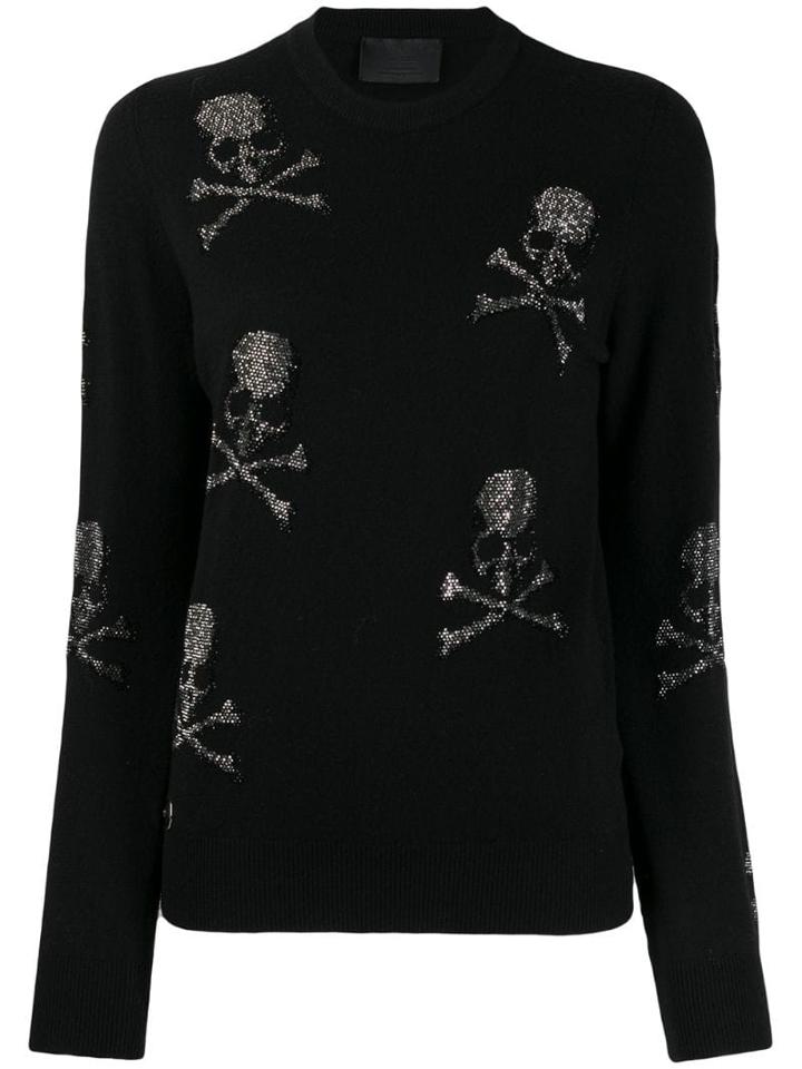 Philipp Plein Skull Sweater - Black
