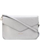 Lancaster Envelope Crossbody Bag - Grey