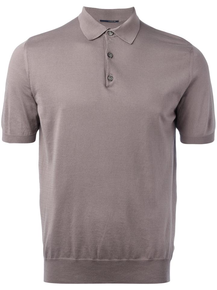 Lardini Classic Polo Shirt - Brown
