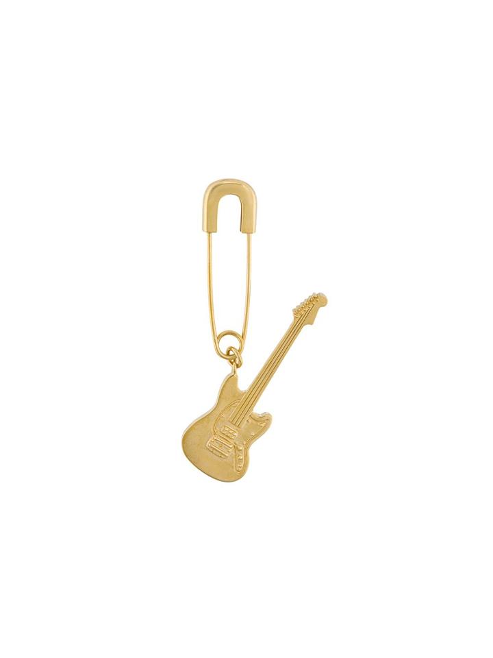Ambush Guitar Charm Earring - Metallic