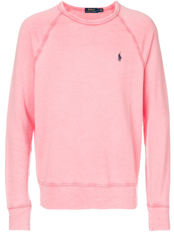Polo Ralph Lauren Terry Lightweight Sweatshirt - Red